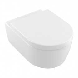 AVENTO - COMBI PACK WC závesné DirectFlush + sedátko s poklopom SoftClosing, biela Alpin CeramicPlus 5656HRR1